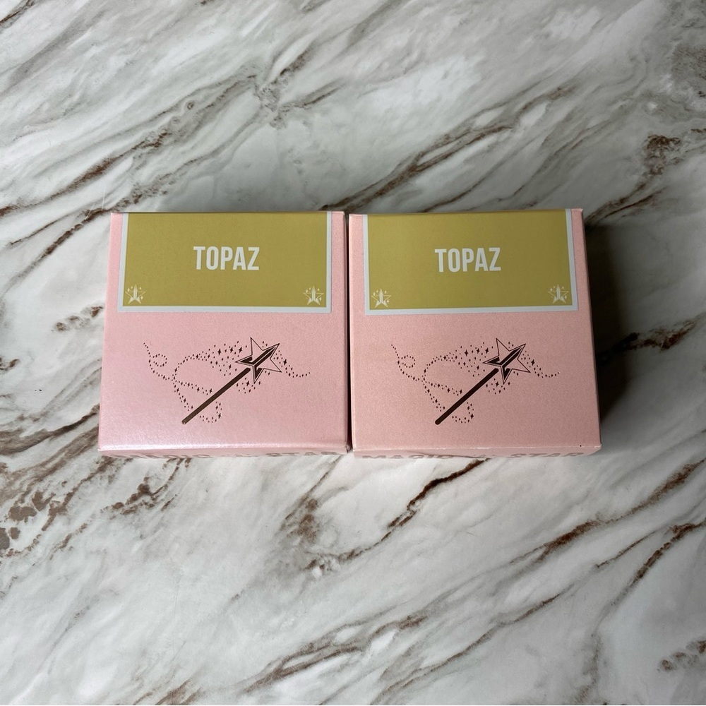 Jeffree Star bundle two luminous setting powder in Topaz NEW